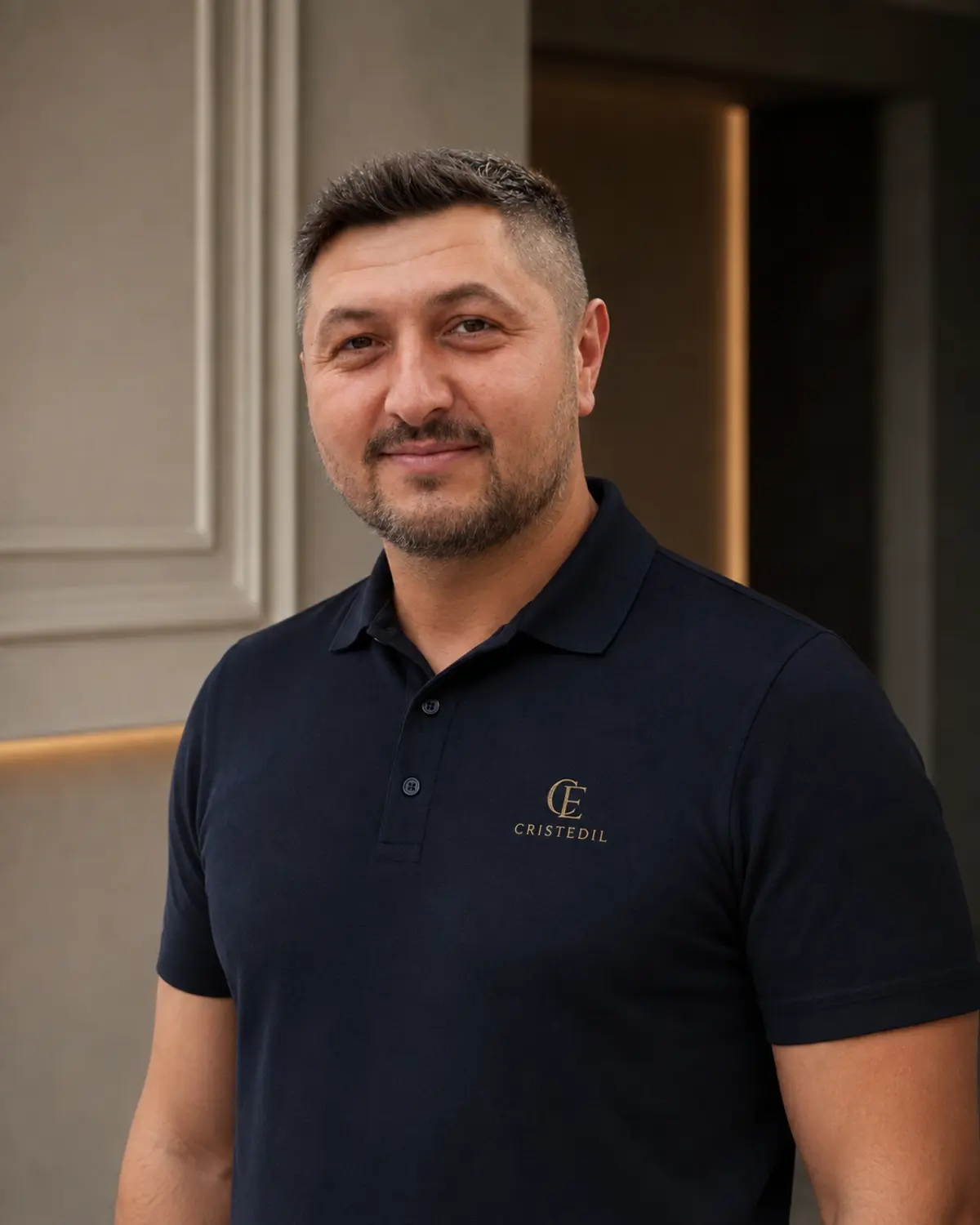 Alexandru Cătălin Cristea, rappresentante di CristEdil a Bergamo
